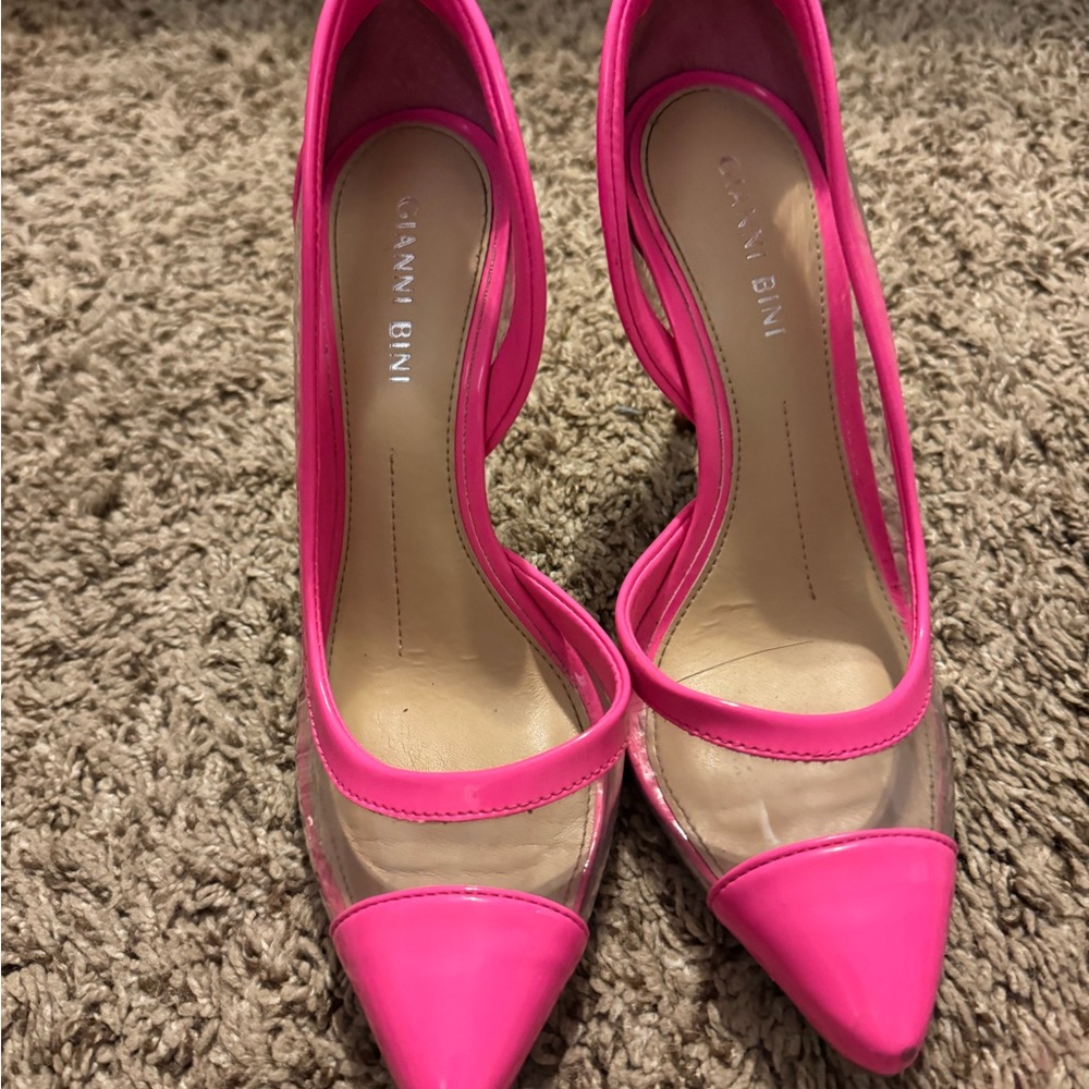 Gianni Bini Hot Pink Heels